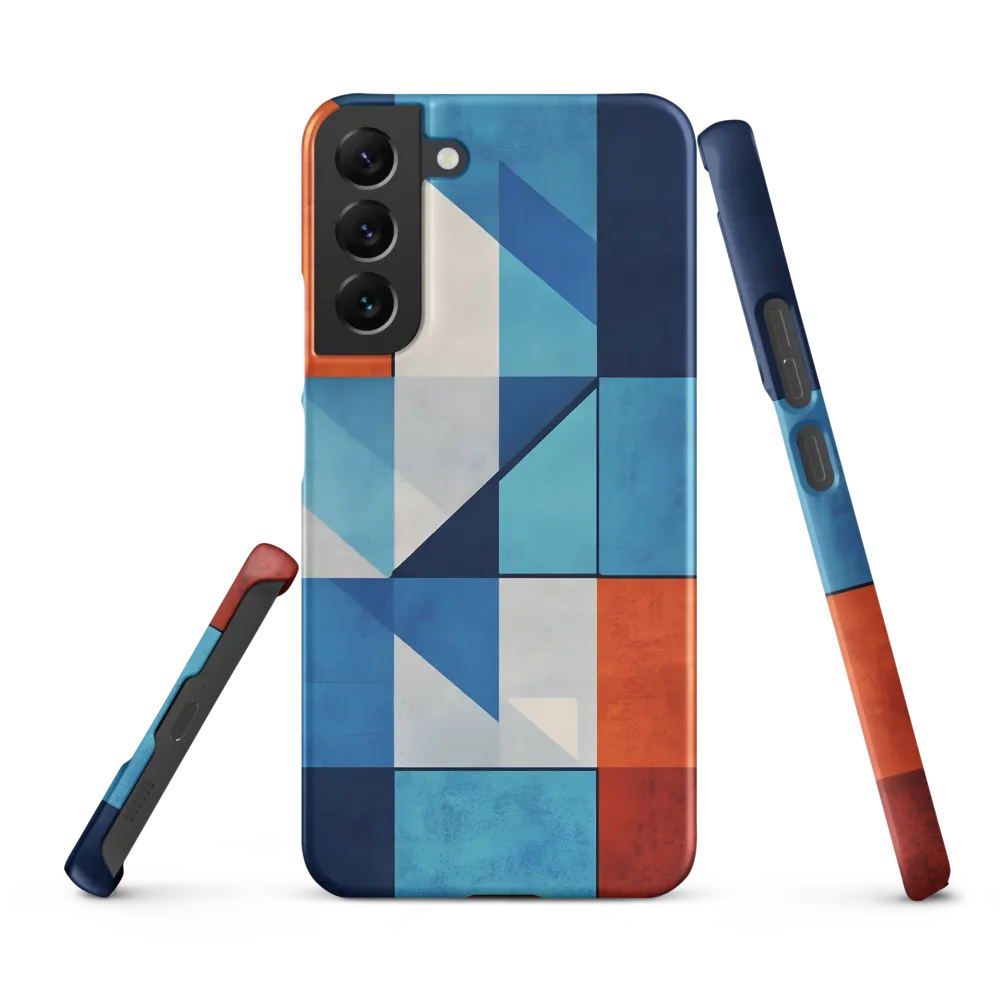 Geometric Harmony in Color | Phone Case |  S22 Plus | Snap Case | Matte