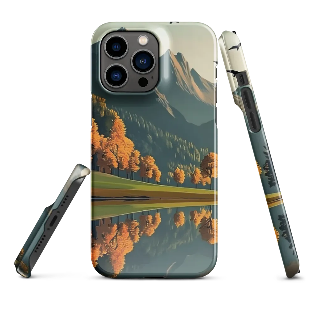 Reflections of Autumn | Phone Case |  14 Pro Max | Snap Case | Glossy