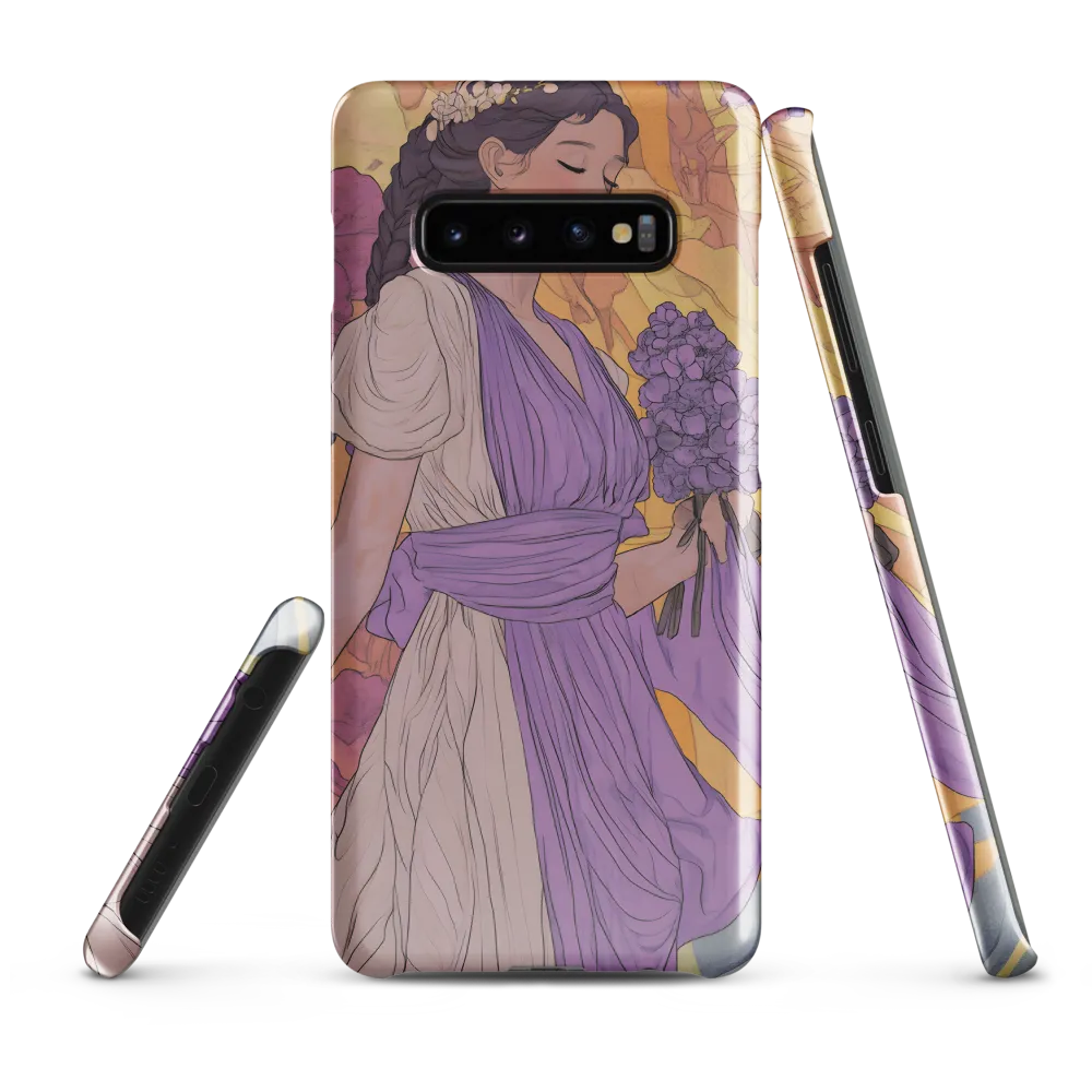 Blooming Elegance | Phone Case |  S10 Plus | Snap Case | Glossy