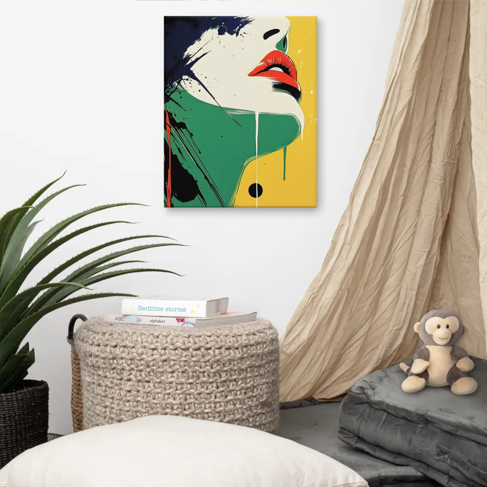 Bold Reflections: A Pop Art Portrait