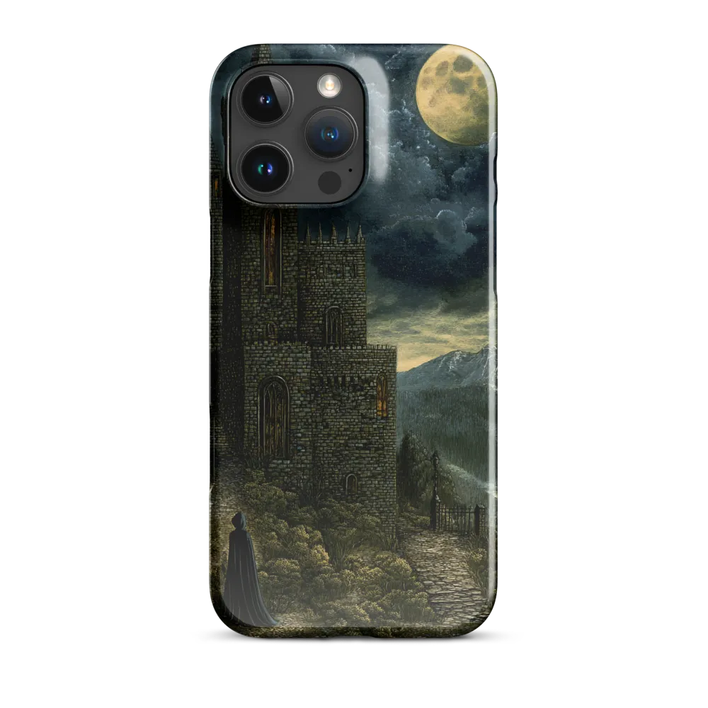 Whispers of the Moonlit Castle | Phone Case |  16 Pro Max | Snap Case | Glossy