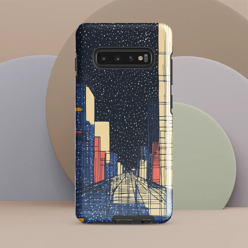 Urban Nights | Phone Case |  S10 Plus | Tough Case | Glossy