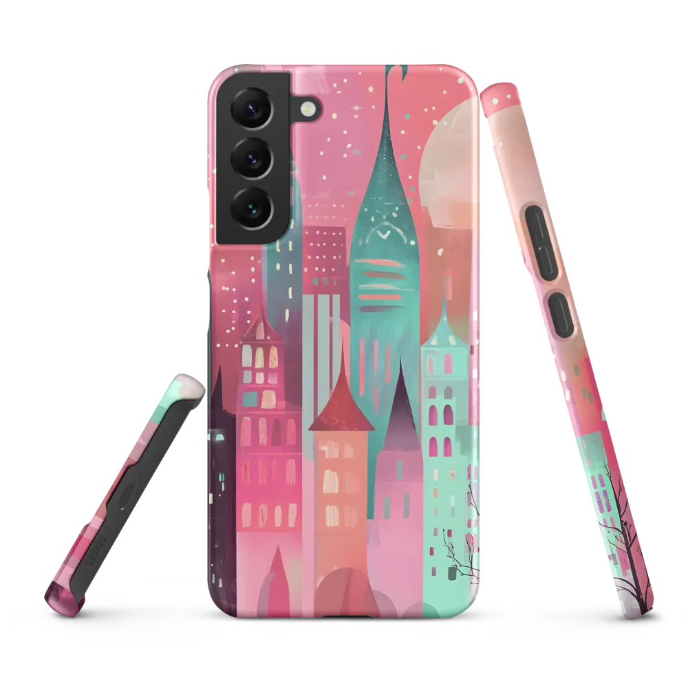 Whimsical City at Dusk
