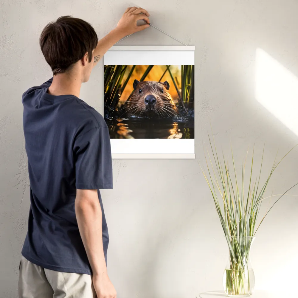 Beaver Serenity: A Natural Portrait