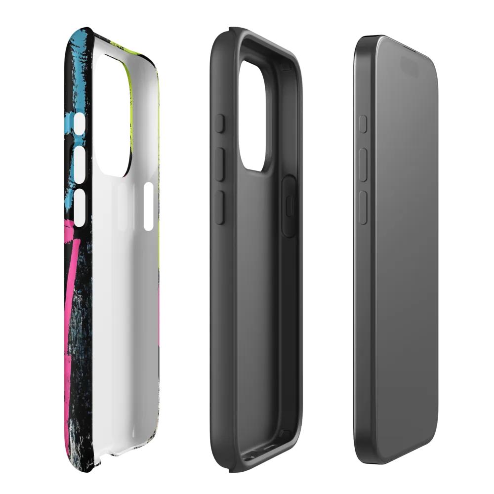 Dynamic Geometry | Phone Case |  15 Pro | Tough Case | Matte