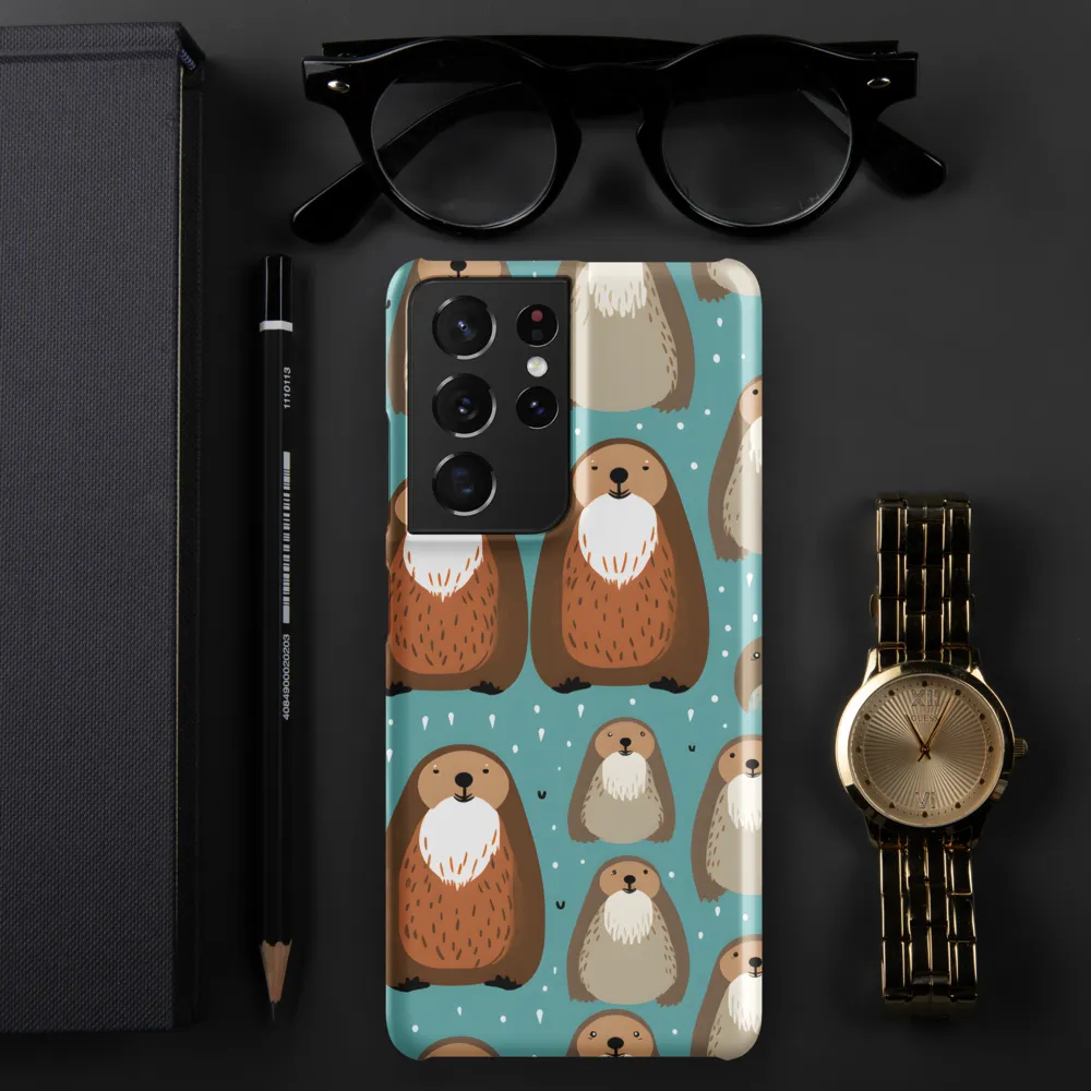 Whimsical Otter Pattern