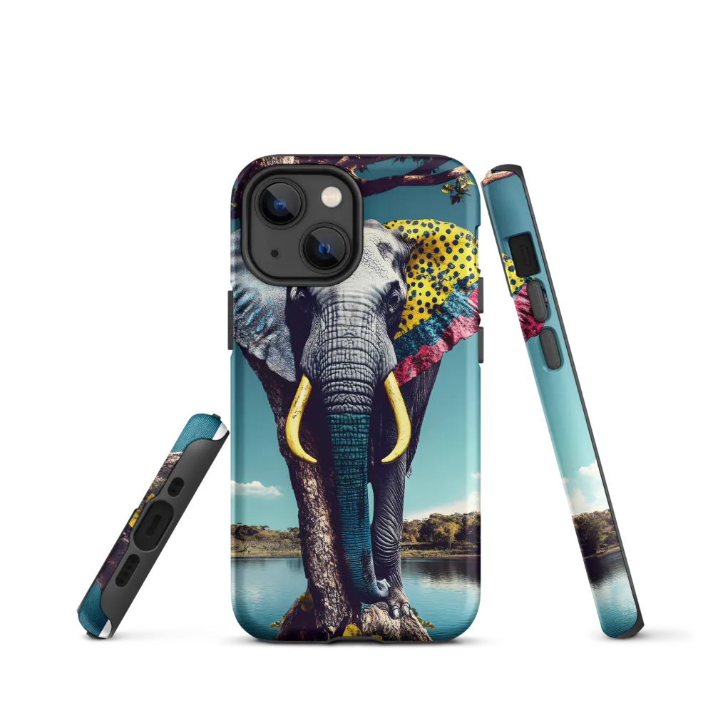Playful Elegance: The Surreal Elephant