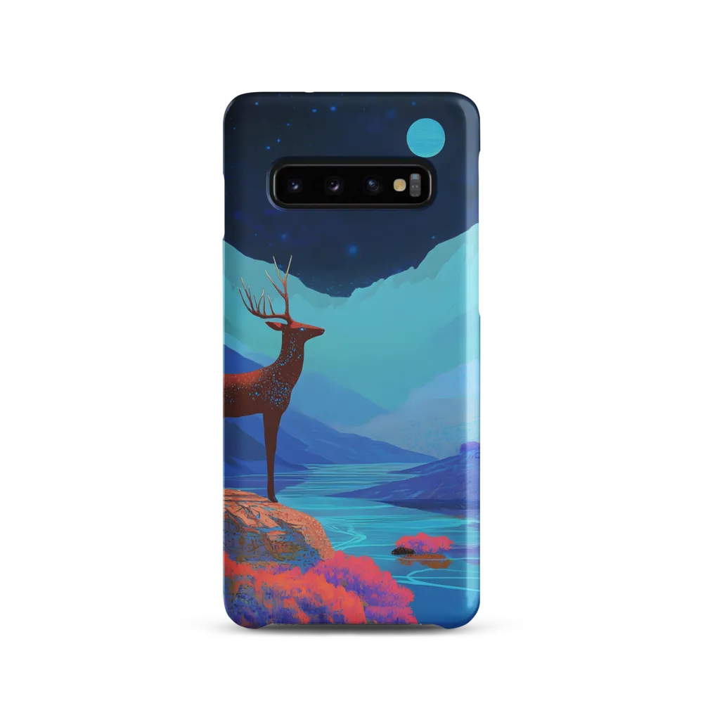 Cosmic Serenity: The Starlit Stag