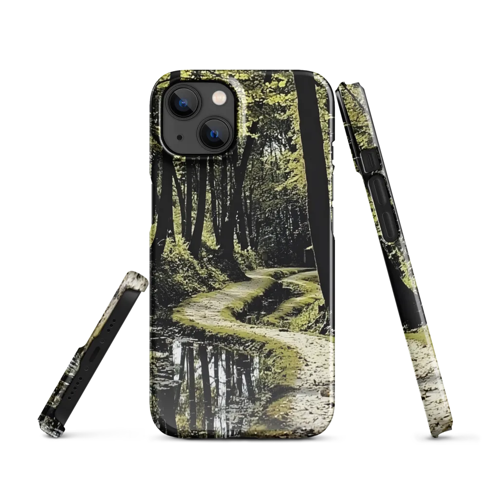 Whispers of the Forest Path | Phone Case |  13 | Snap Case | Glossy