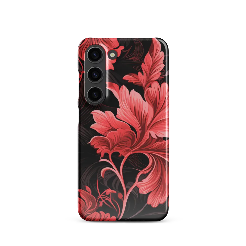 Tropical Elegance in Red