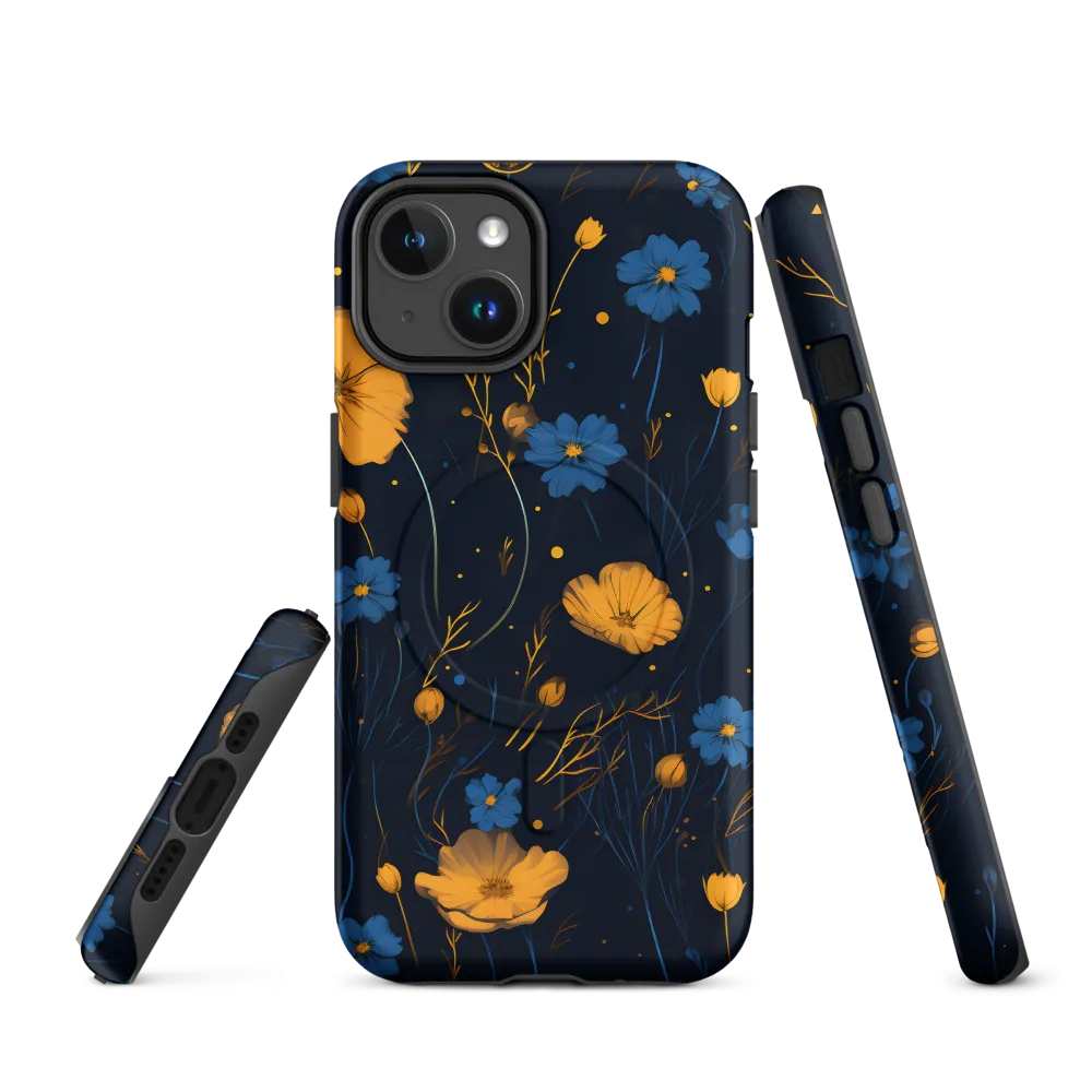 Nocturnal Blossoms | Phone Case |  14 | MagSafe® Tough Case | Matte