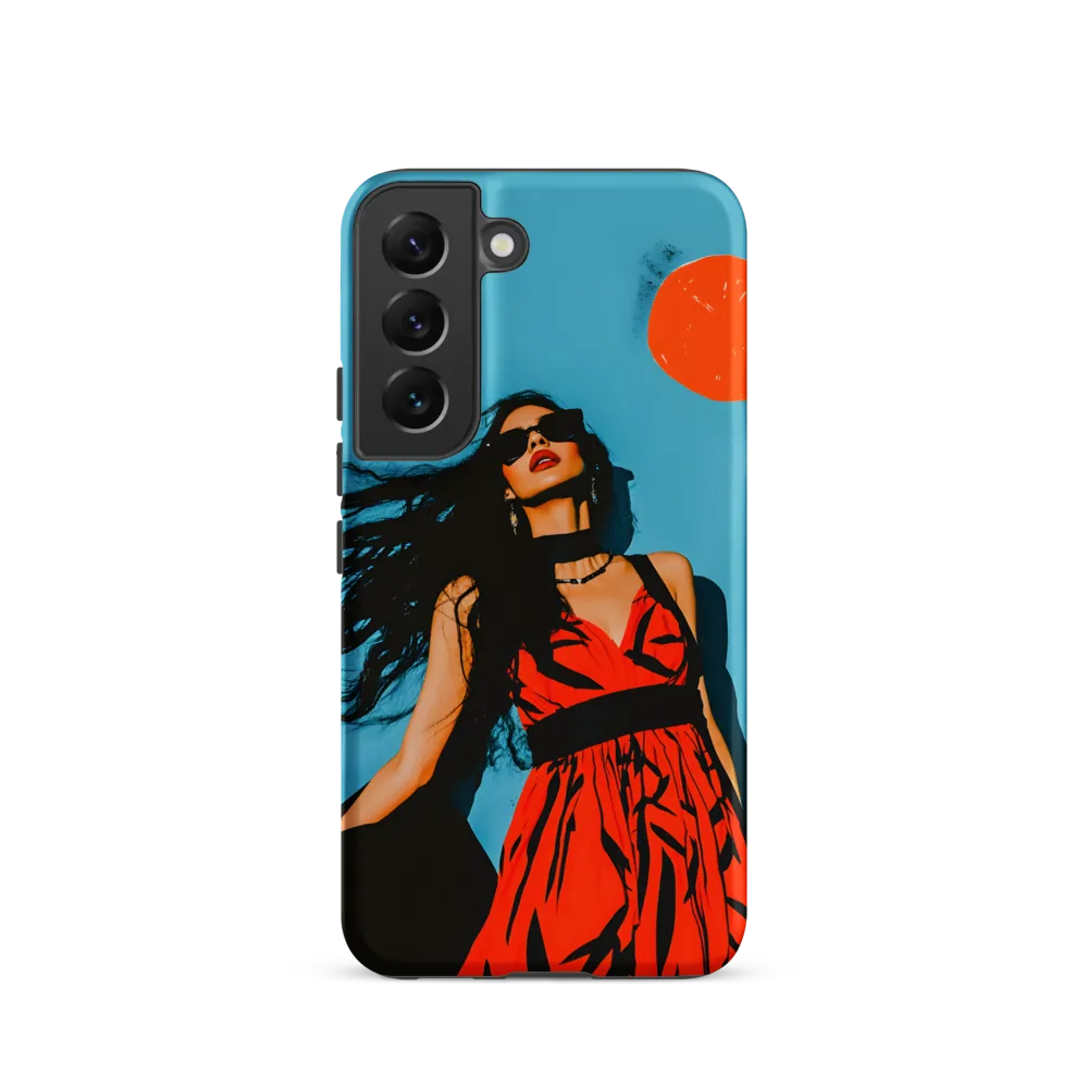 Sunset in Fashion: A Modern Portrait