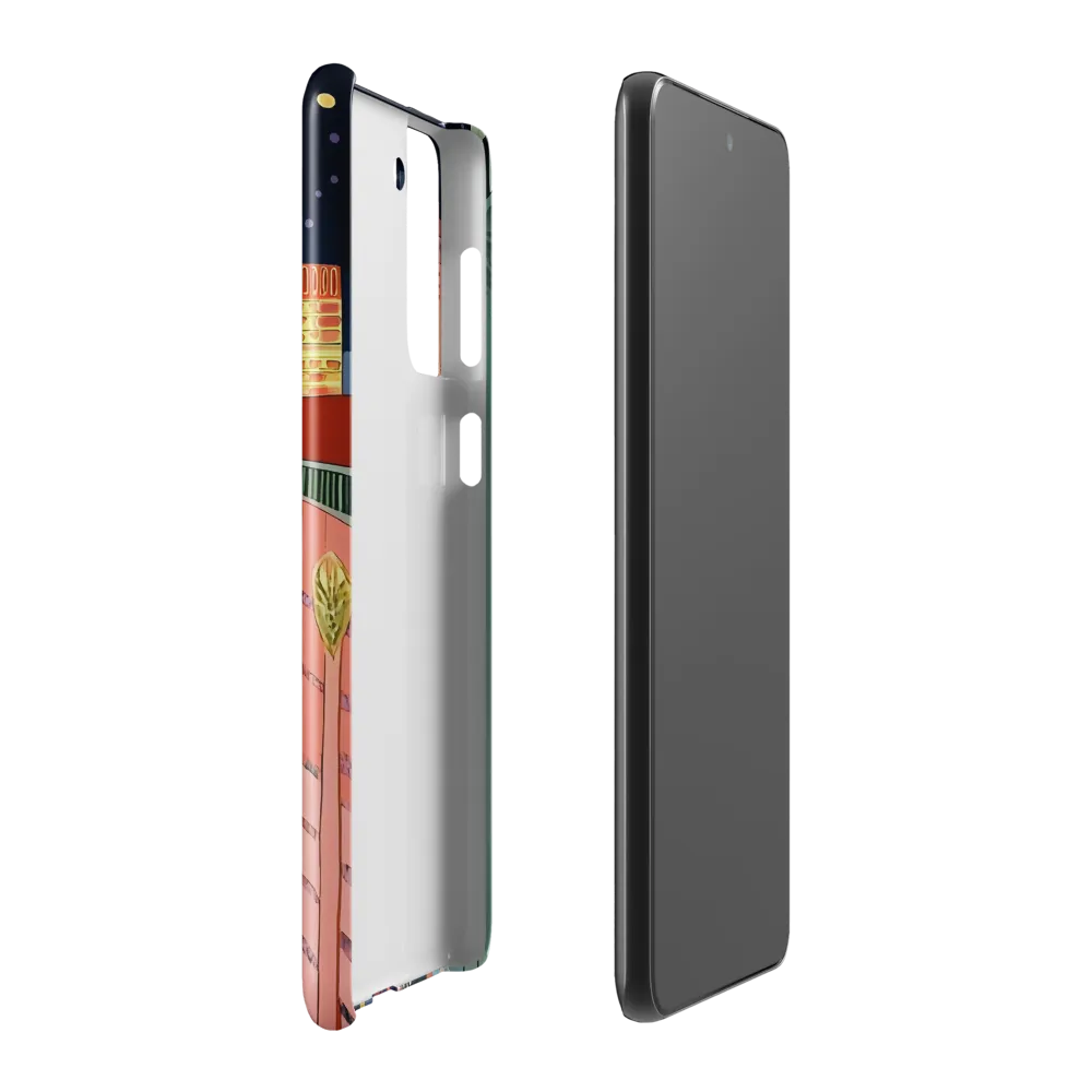 Urban Dreamscape: A Pop Art Night | Phone Case |  S21 Plus | Snap Case | Glossy
