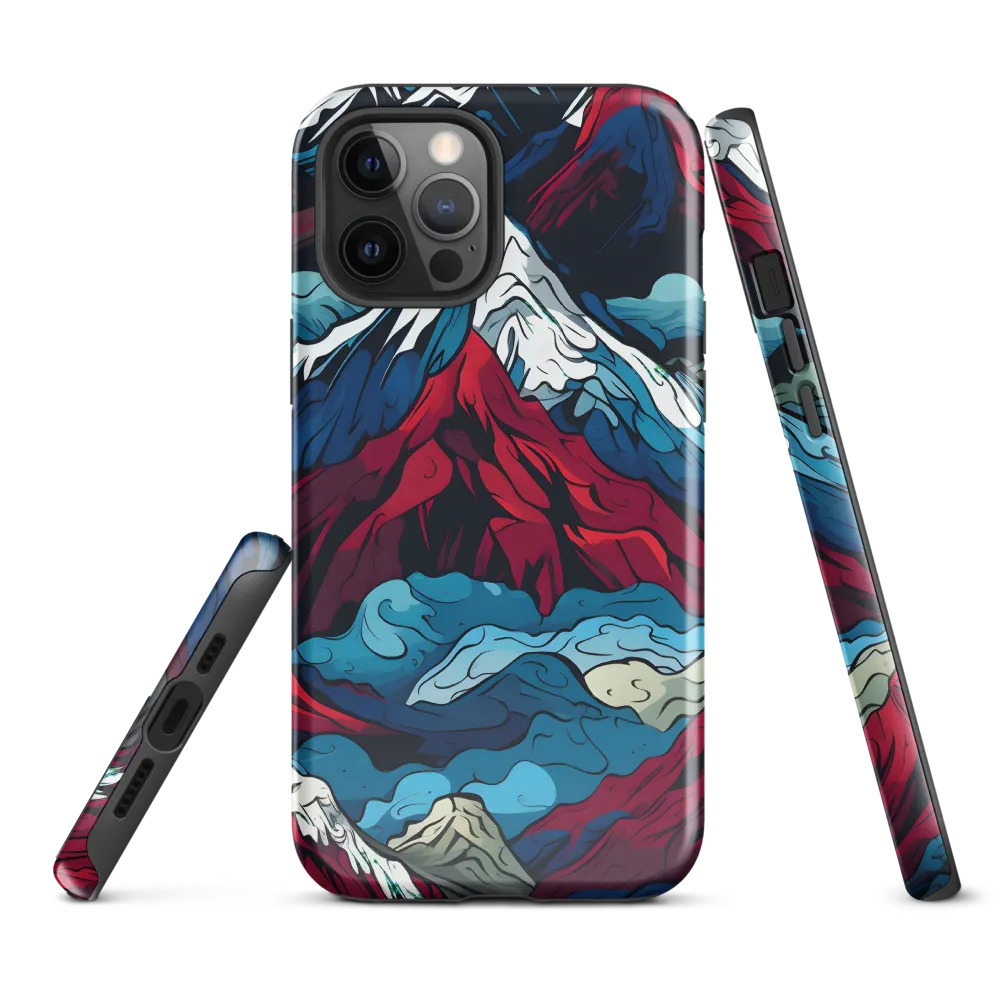 Mountain Majesty: An Abstract Voyage