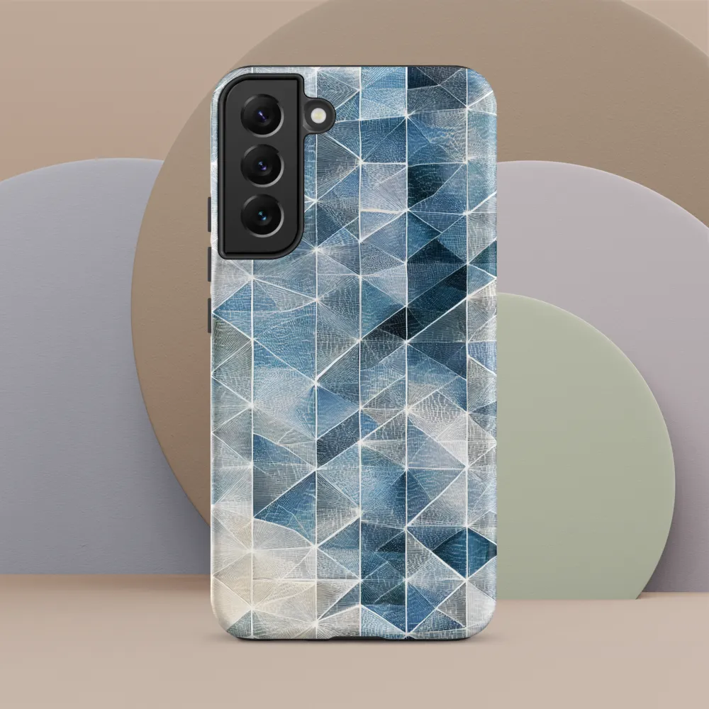 Geometric Harmony in Blue