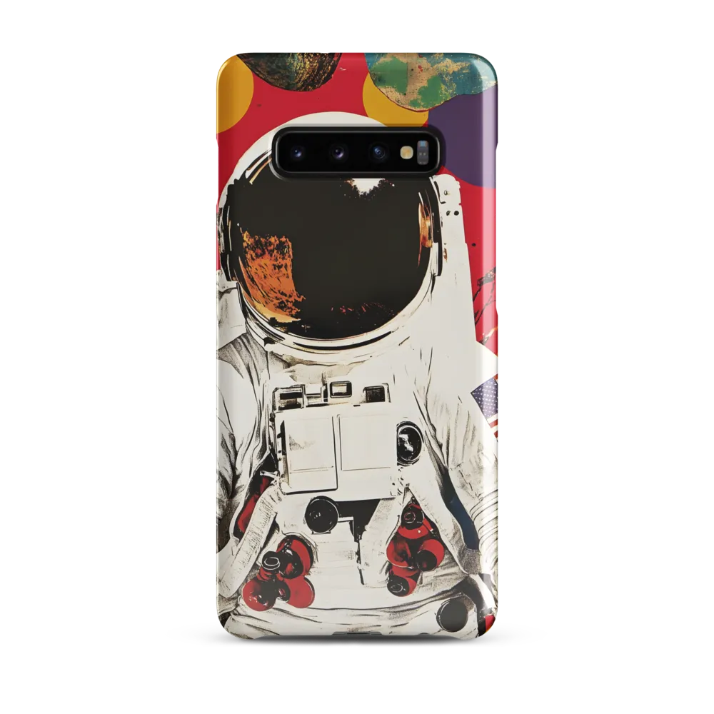 Cosmic Exploration: The Astronaut's Journey | Phone Case |  S10 Plus | Snap Case | Glossy