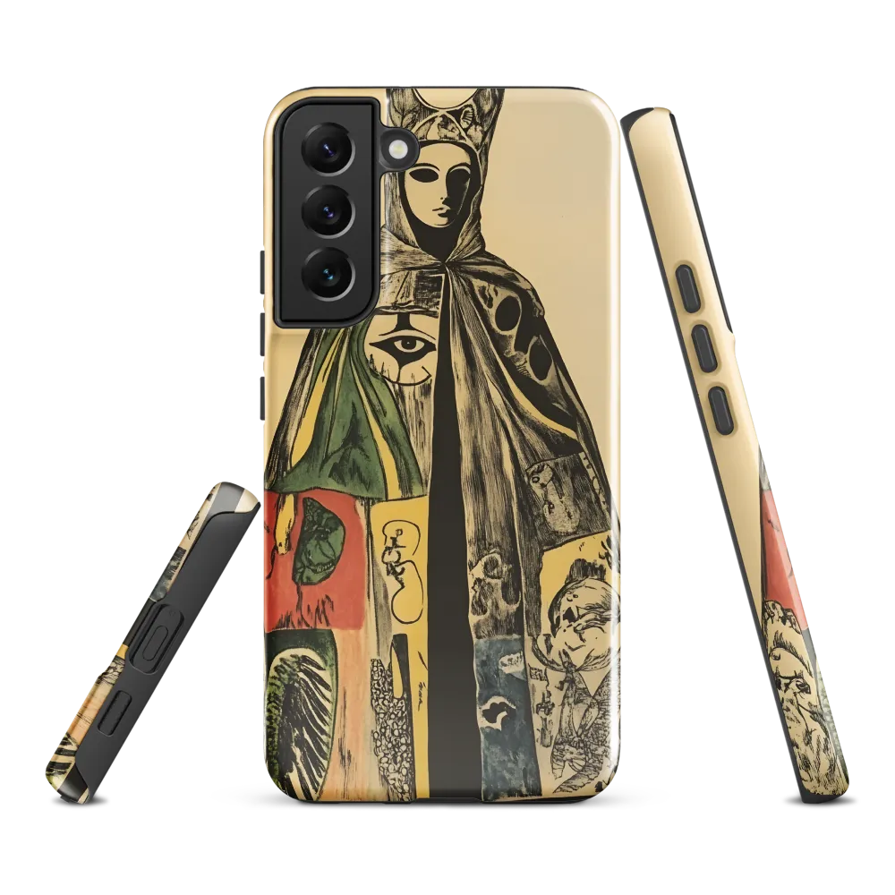 Mystical Cloak of Symbols | Phone Case |  S22 Plus | Tough Case | Glossy