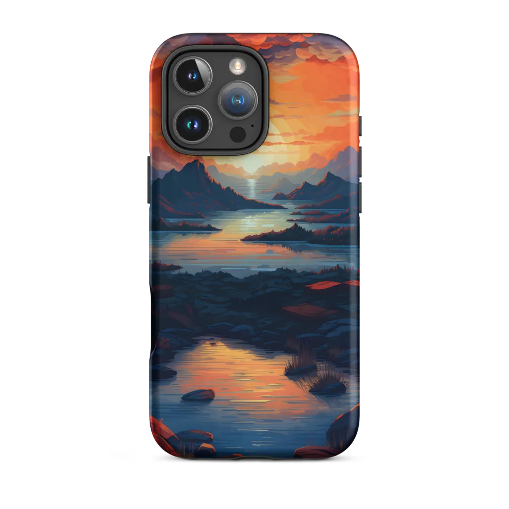 Ethereal Evening: A Digital Dusk