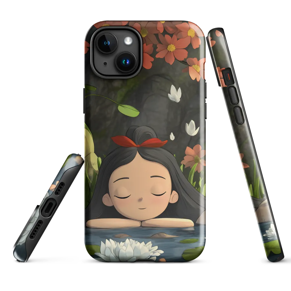 Tranquility by the Waterside | Phone Case |  15 Plus | Tough Case | Glossy