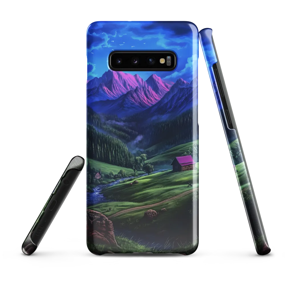 Serenity in the Highlands | Phone Case |  S10 Plus | Snap Case | Glossy