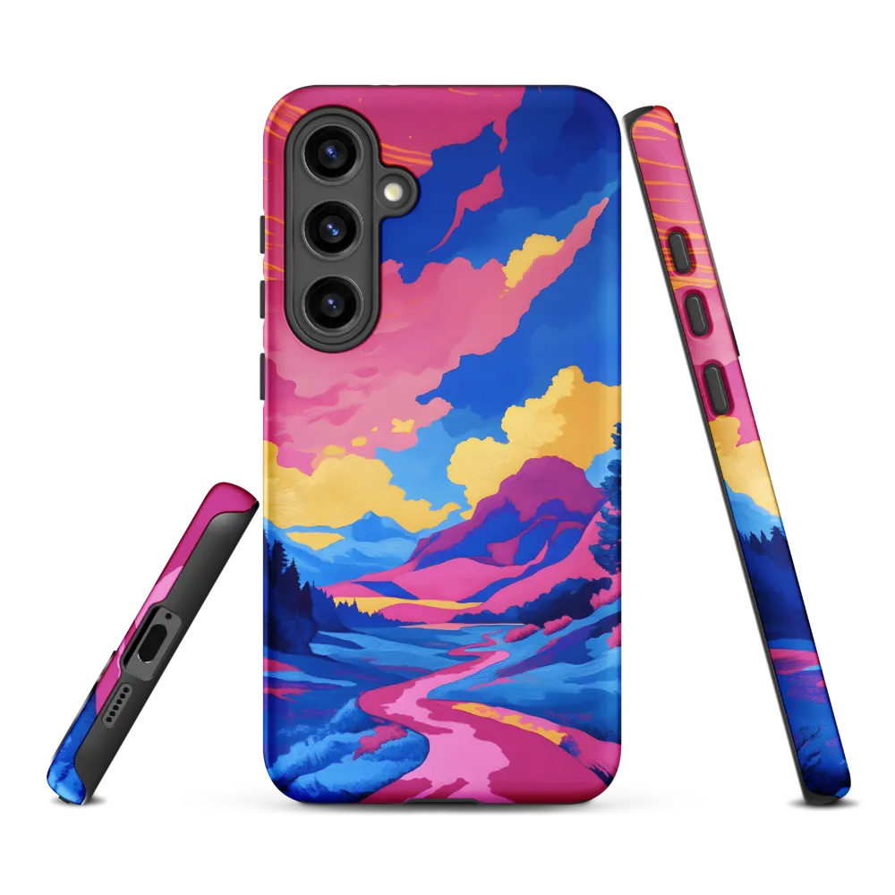 Dreamscape: The Serene River | Phone Case |  S24 Plus | Tough Case | Matte