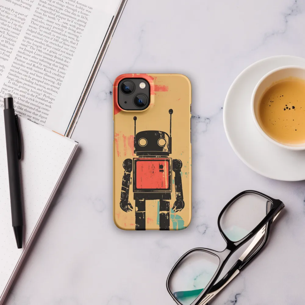 The Retro Robot | Phone Case |  13 | Snap Case | Matte