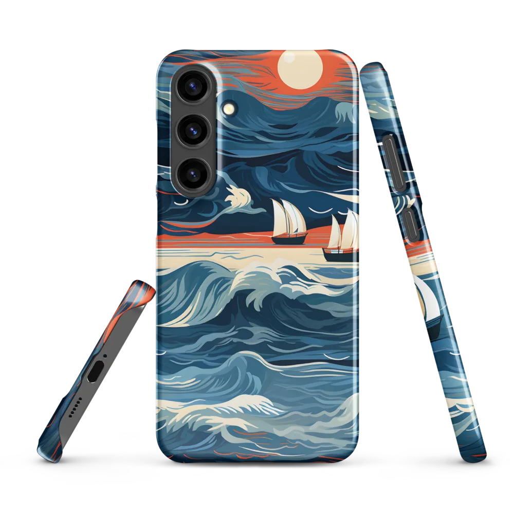 Ocean Whispers: A Voyage at Dusk