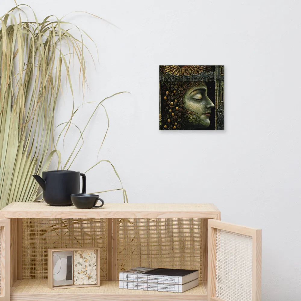 Nature’s Embrace: The Infinite Connection | Canvas | 12″×12″