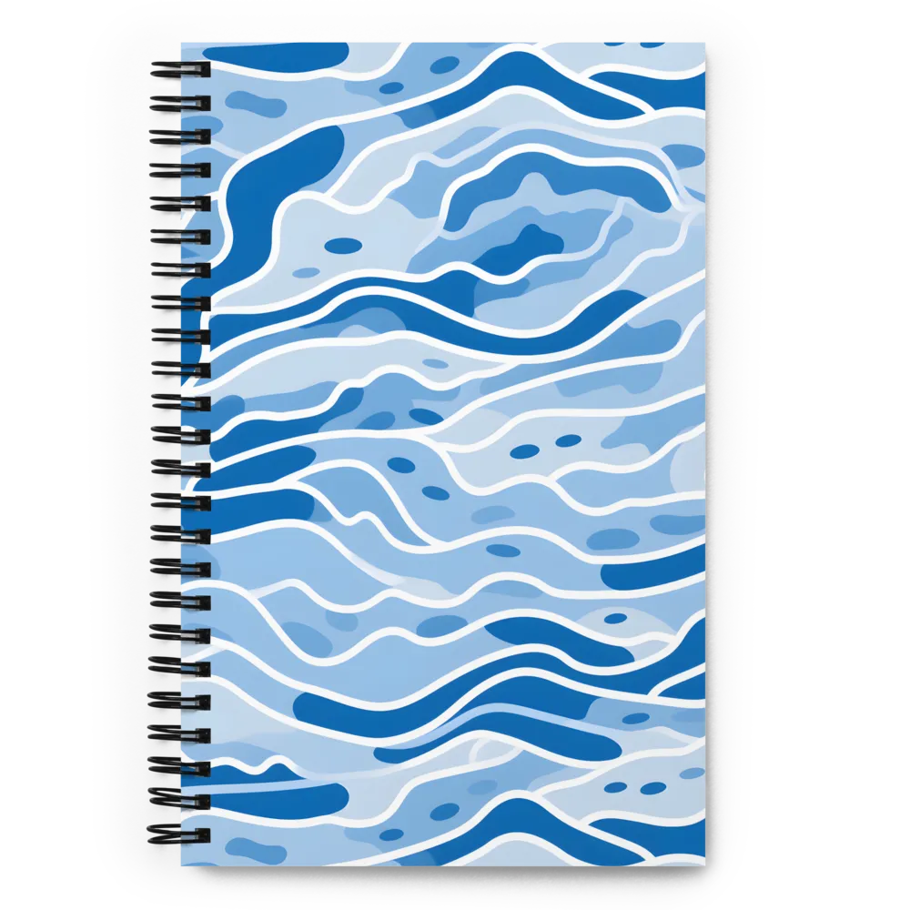 Fluid Harmony | Spiral Notebook