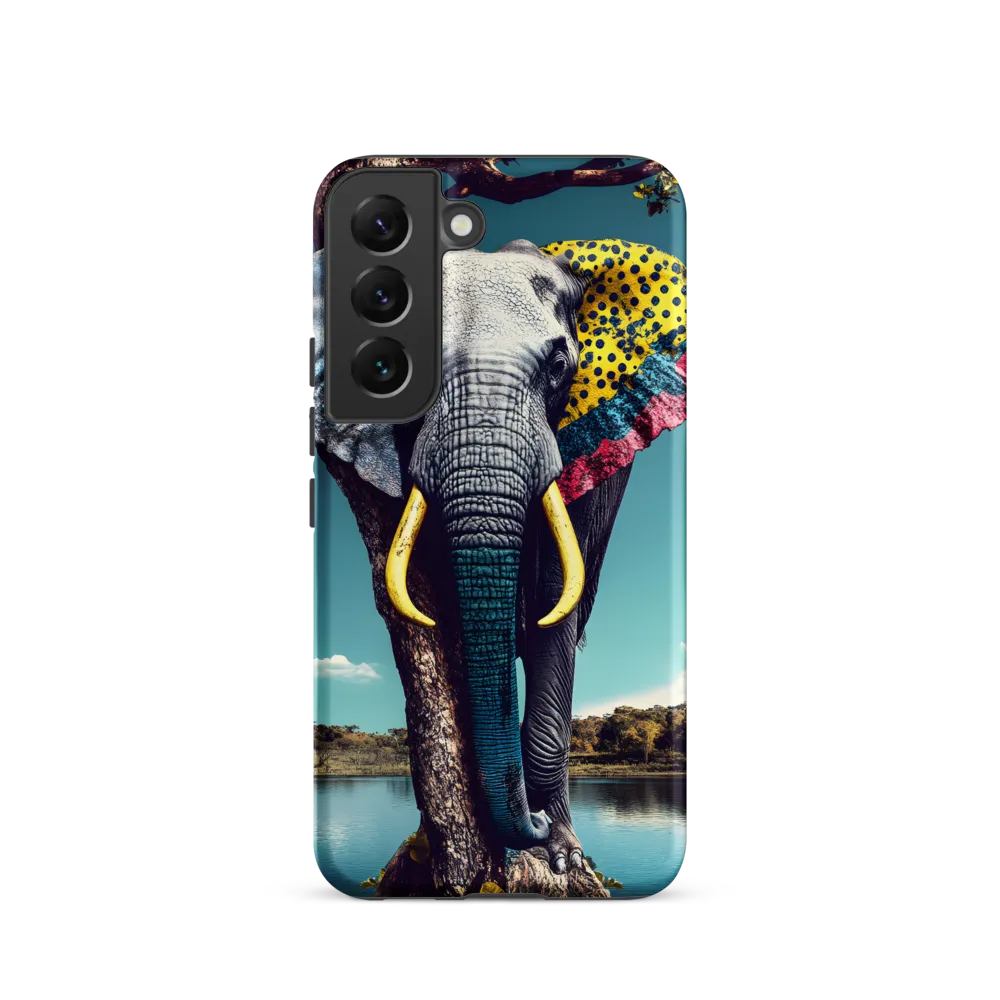 Playful Elegance: The Surreal Elephant