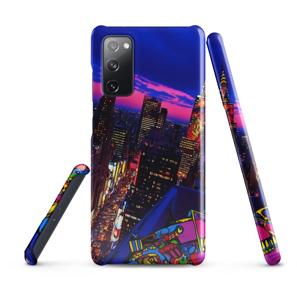 Neon Twilight: A City in Vibrance
