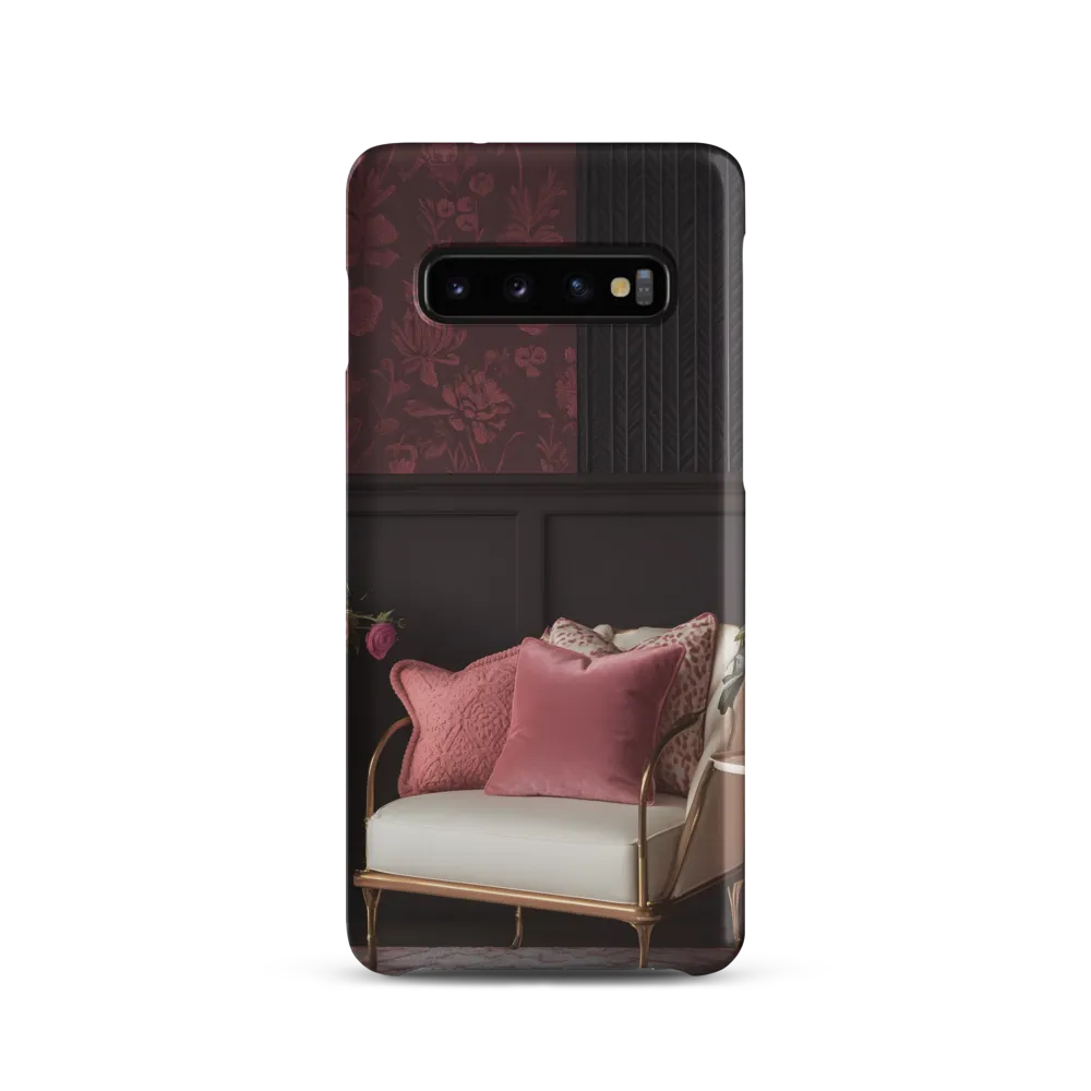Elegance in Contrast: A Modern Interior Design | Phone Case |  S10 | Snap Case | Matte