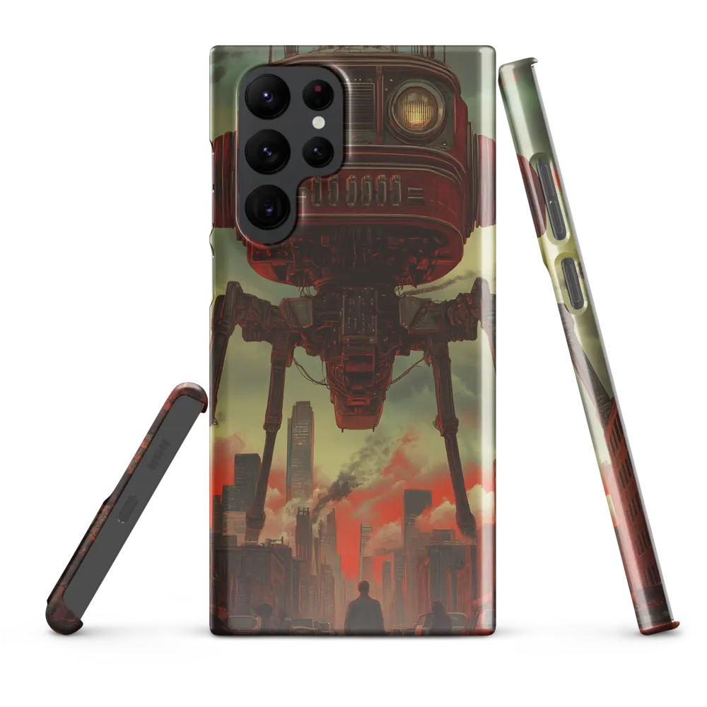 The Monolith of Mechanization | Phone Case |  S22 Ultra | Snap Case | Glossy