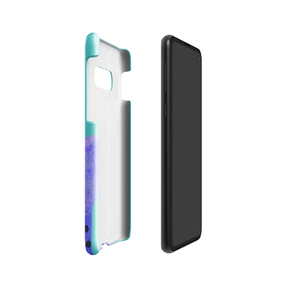 Curious Cheetah | Phone Case |  S10e | Snap Case | Glossy