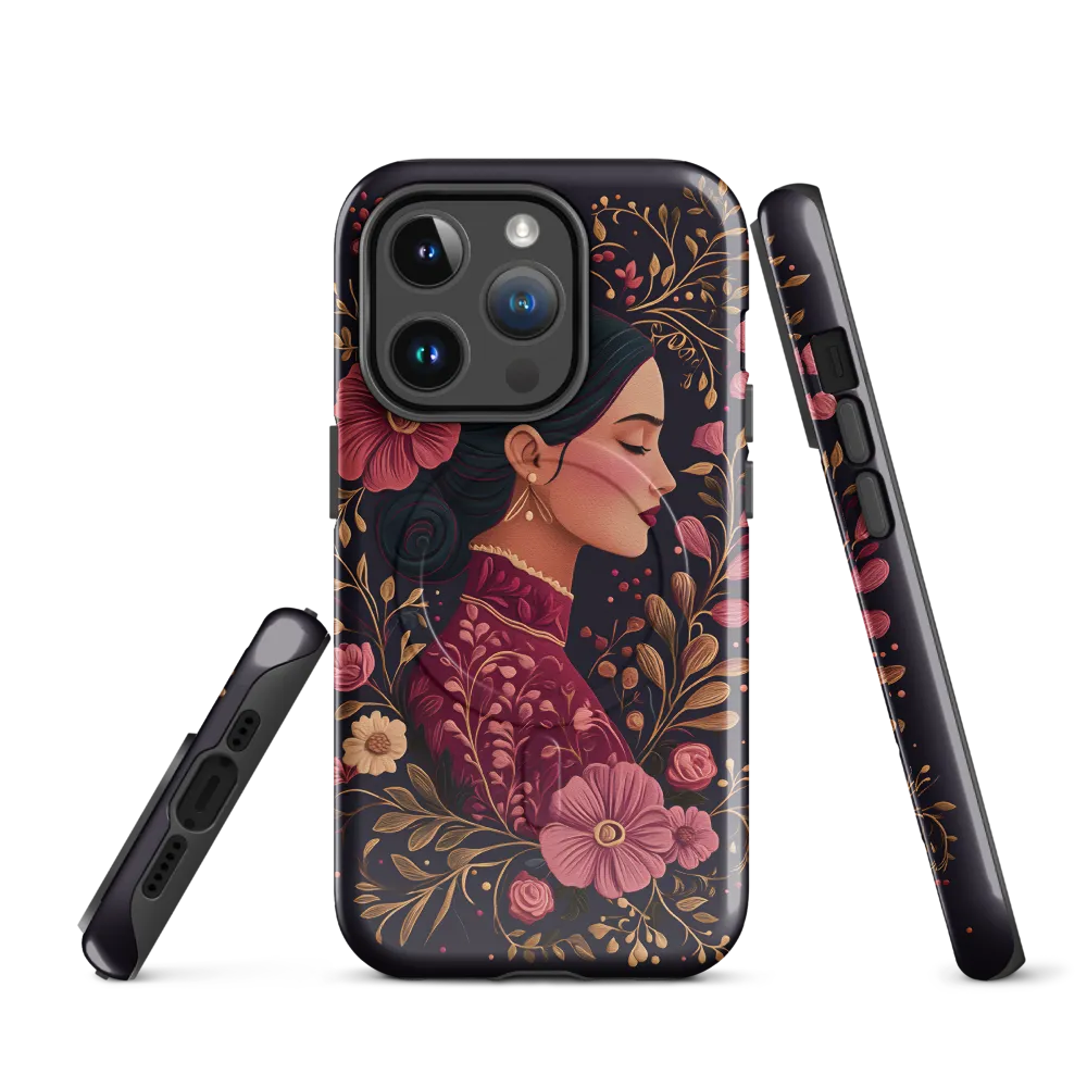Portrait of Serenity | Phone Case |  14 Pro | MagSafe® Tough Case | Glossy