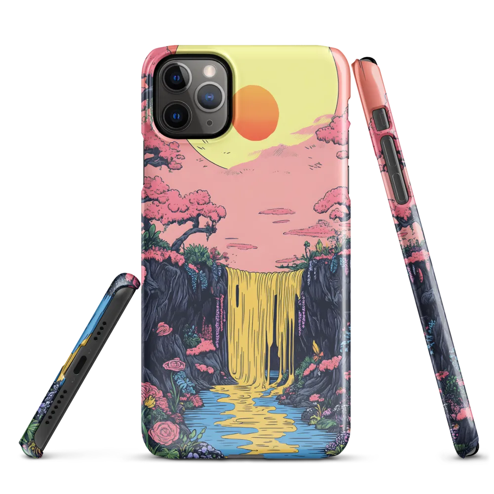 Ethereal Cascade of Blossoms | Phone Case |  11 Pro Max | Snap Case | Glossy