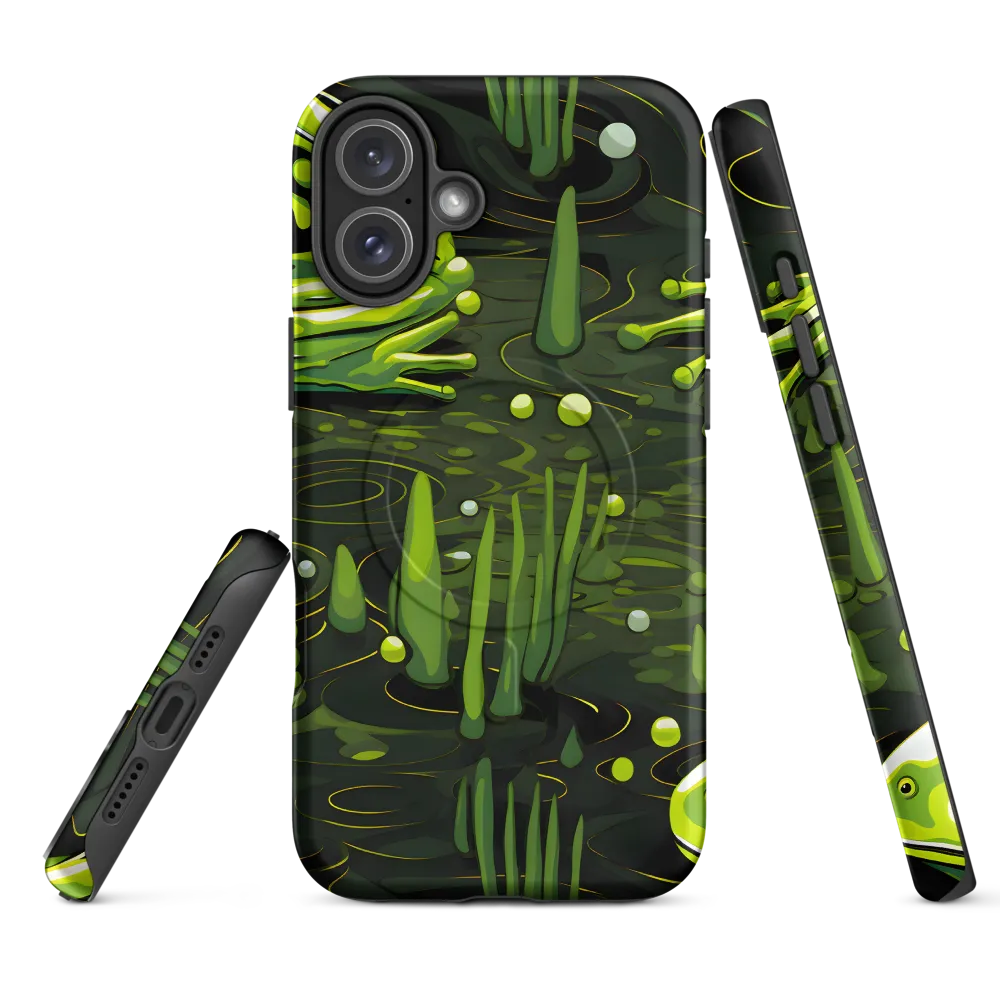 Green Harmony: Life Beneath the Surface