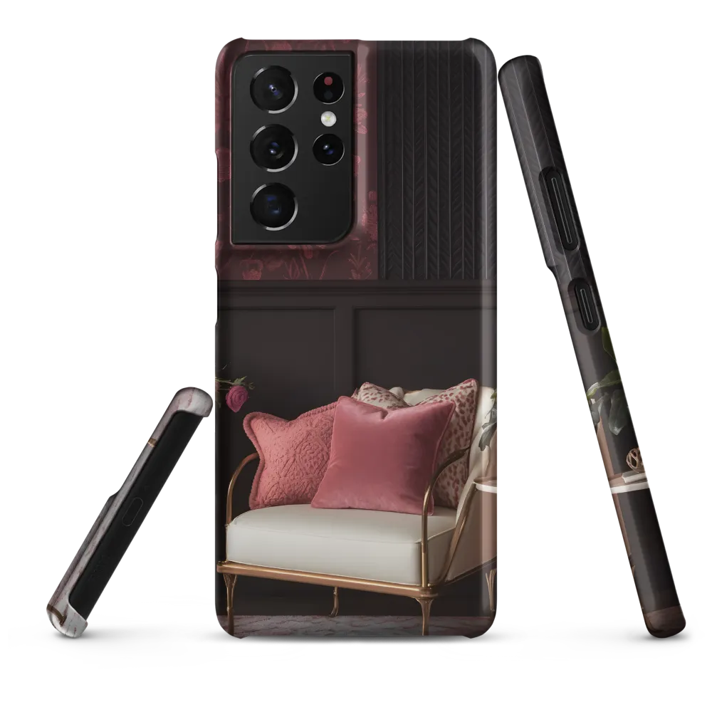 Elegance in Contrast: A Modern Interior Design | Phone Case |  S21 Ultra | Snap Case | Matte