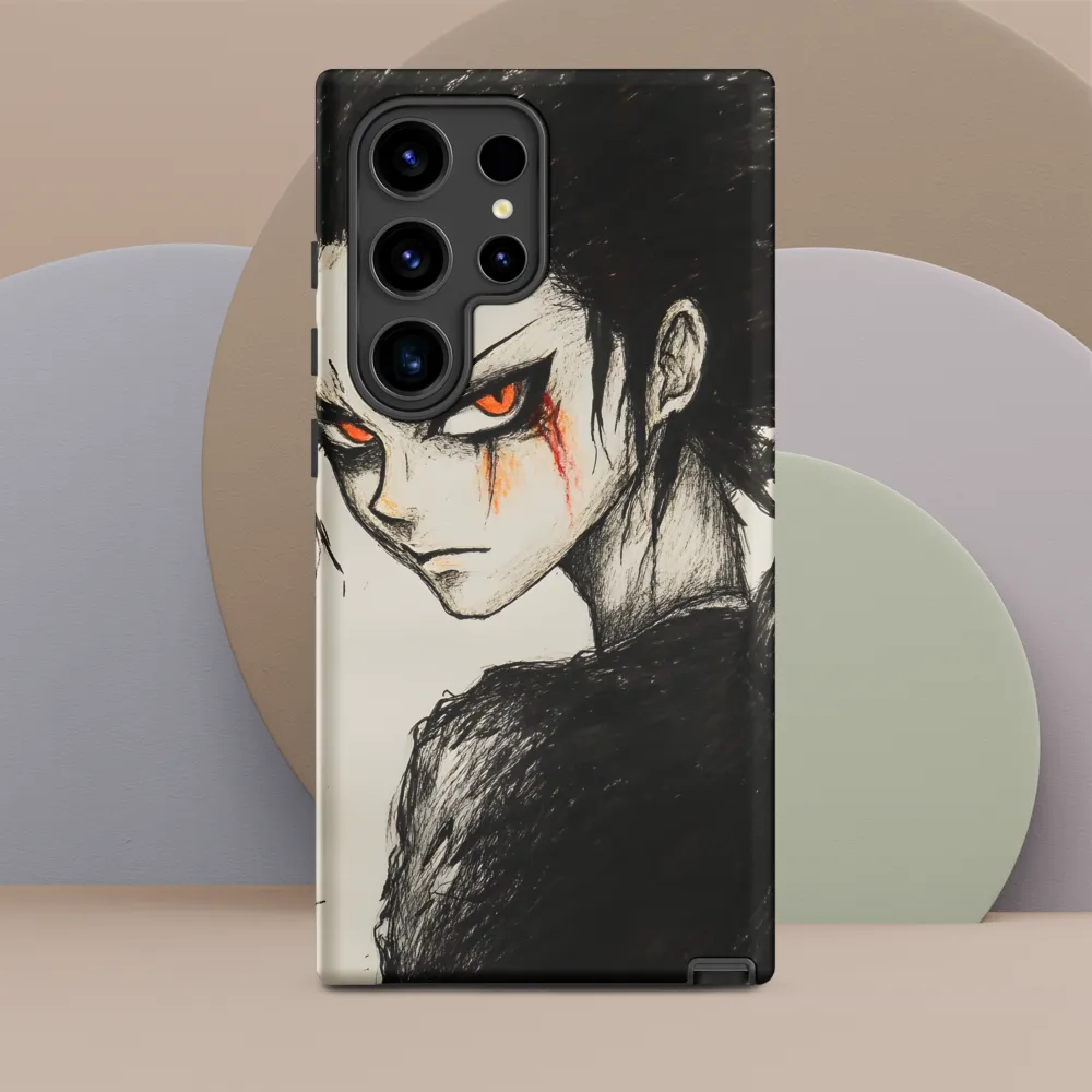 Fiery Defiance | Phone Case |  S24 Ultra | Tough Case | Matte