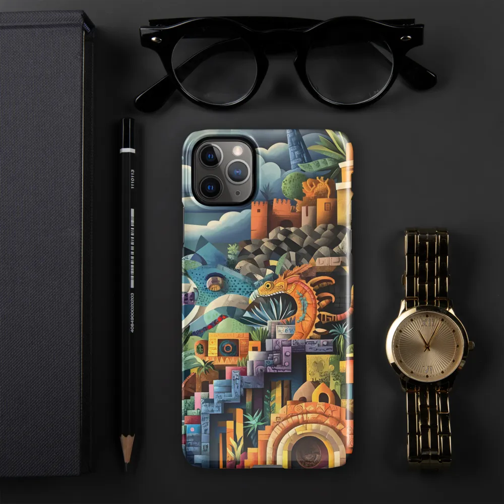 Embrace of the Mythical Landscape | Phone Case |  11 Pro Max | Snap Case | Glossy