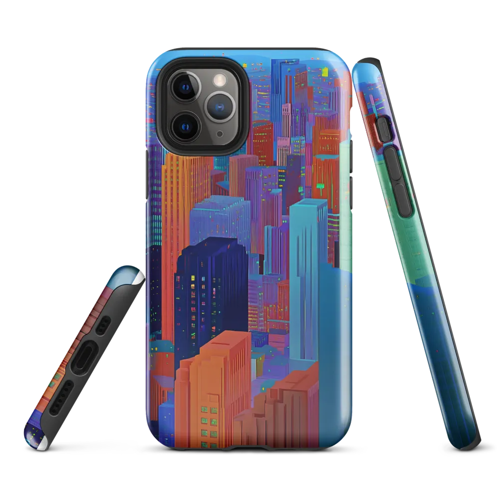 Vibrant Metropolis in Twilight