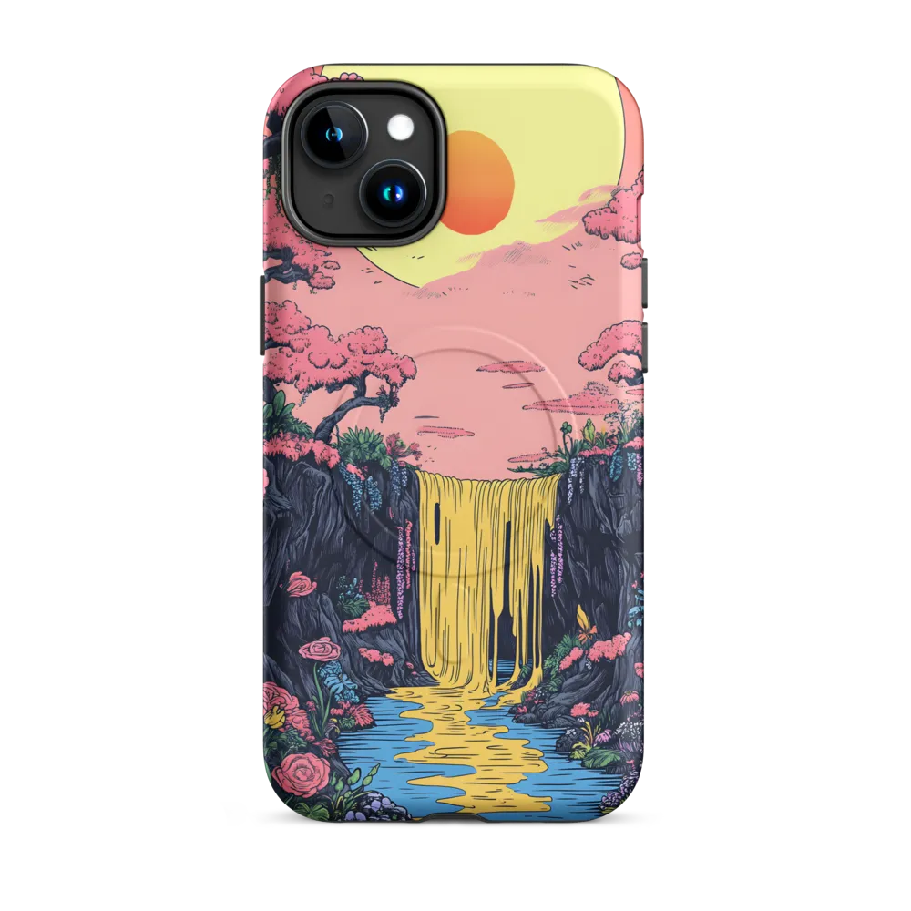 Ethereal Cascade of Blossoms