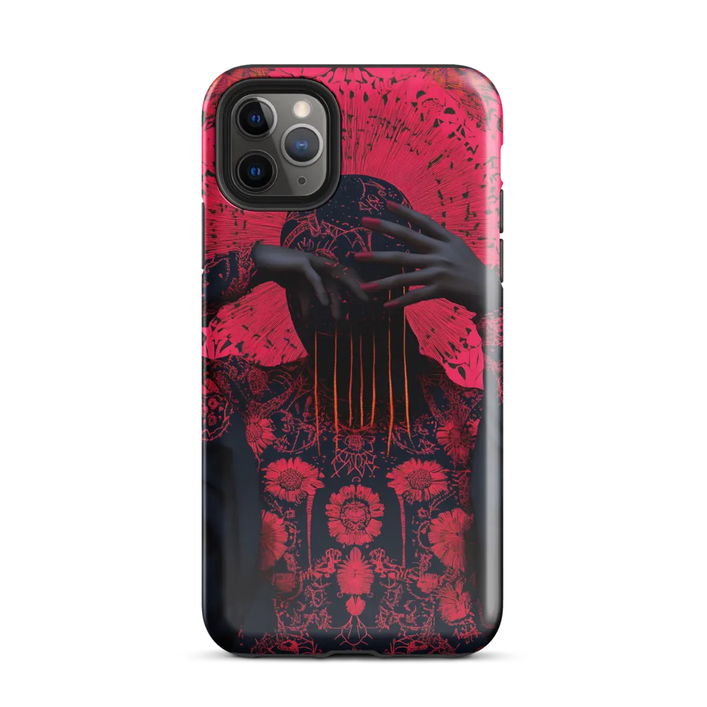 Floral Enigma | Phone Case |  11 Pro Max | Tough Case | Glossy