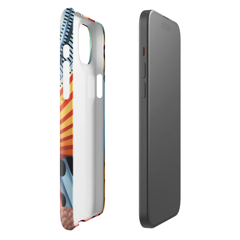 Symphony of Shapes | Phone Case |  15 Plus | Snap Case | Glossy