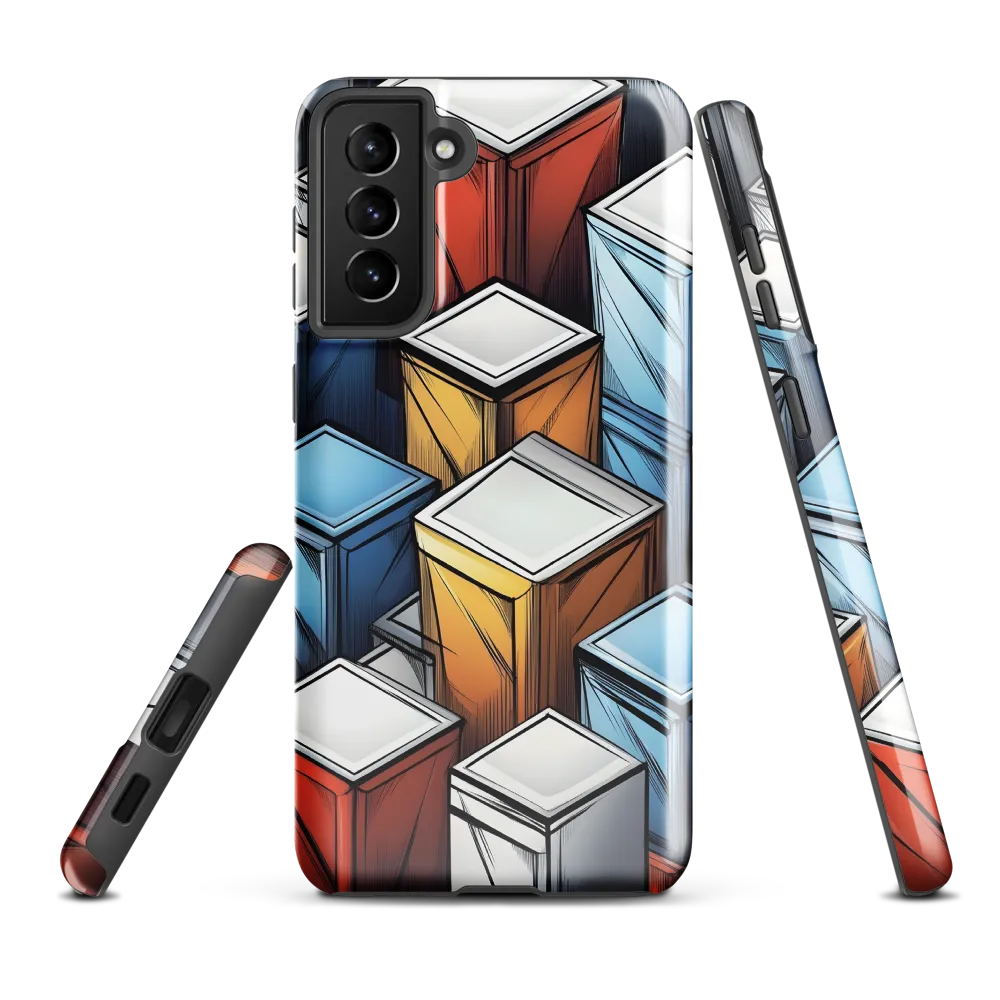 Geometry of Colorful Containers