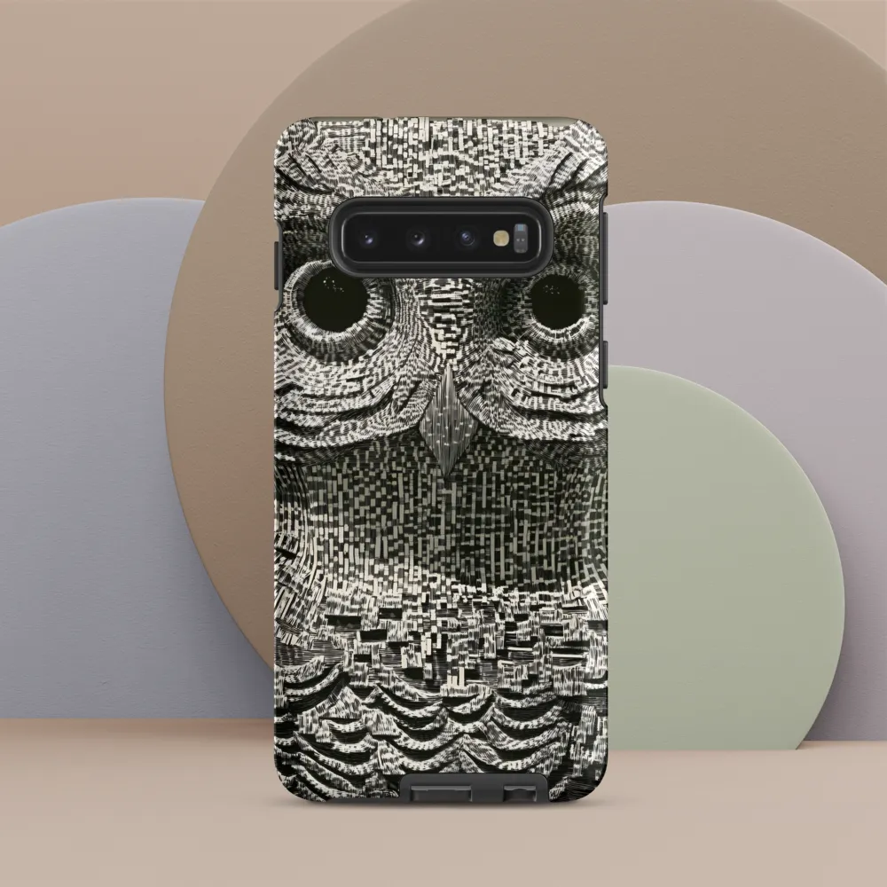 Intricate Owl of Textures