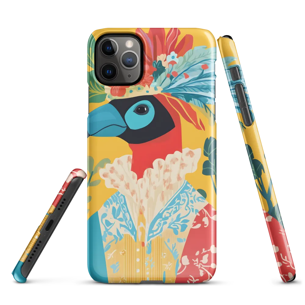 The Regal Parrot: A Celebration of Color | Phone Case |  11 Pro Max | Snap Case | Glossy