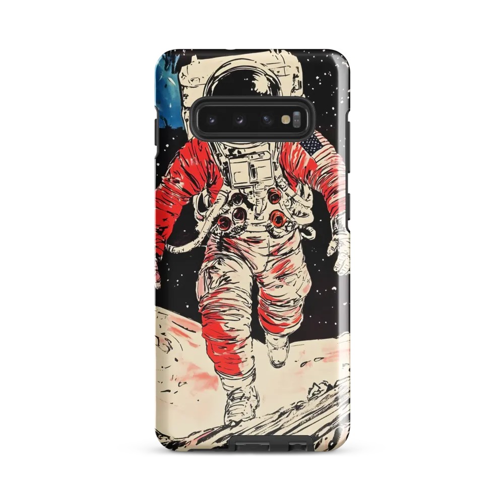 Lunar Explorer | Phone Case |  S10 Plus | Tough Case | Glossy