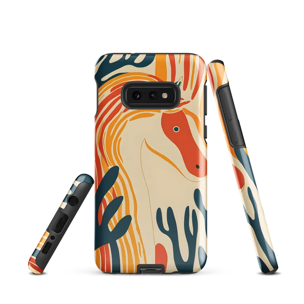 Whimsical Unicorn in a Lush Landscape