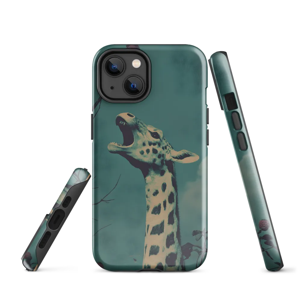 Whispers of the Tall: A Surreal Giraffe Encounter